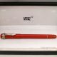 AAA Quality Mont Blanc Rouge Et Noir Ballpoint Pen Red & Rose Gold (3)_th.jpg